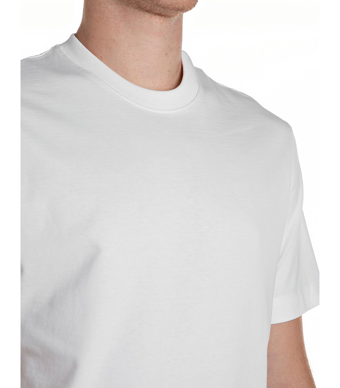 リラックスフィット ヘビーコットンジャージーTシャツ 詳細画像 ホワイト 3